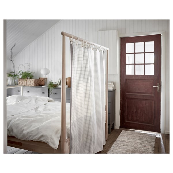 Gjora Bed Frame Birch Leirsund Ikea