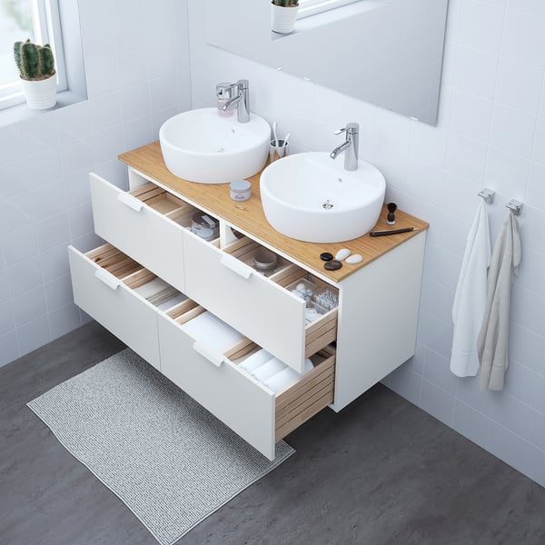 Godmorgon Tolken Tornviken Wsh Stnd W Countertop 45 Wsh Basin