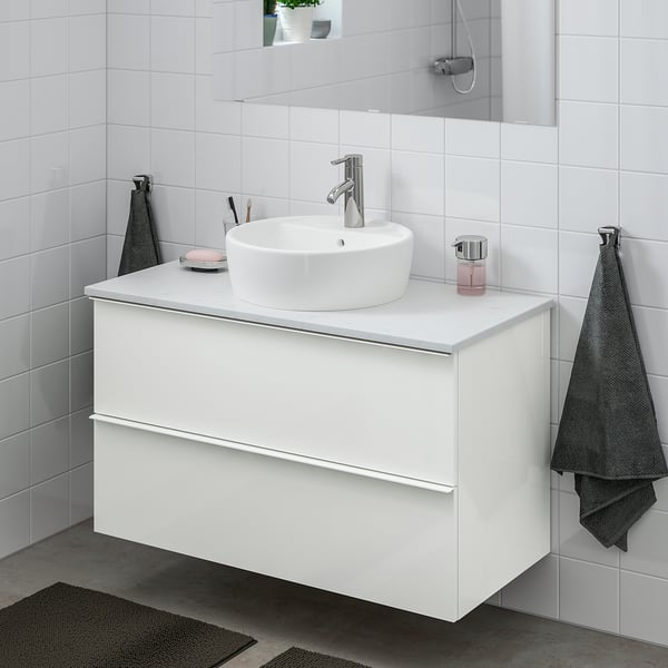 Godmorgon Tolken Tornviken Wsh Stnd W Countertop 45 Wsh Basin