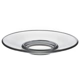 GOTTFINNANDE Saucer, clear glass, 12 cm