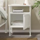 GRÅFJÄLLET Bedside table, white, 45x36x59 cm