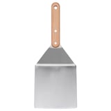 GRILLTIDER Hamburger turner, stainless steel/beech, 30 cm