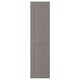 Option: GRIMO Door with hinges, grey, 50x195 cm