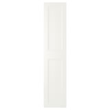 GRIMO Door with hinges, white, 50x229 cm