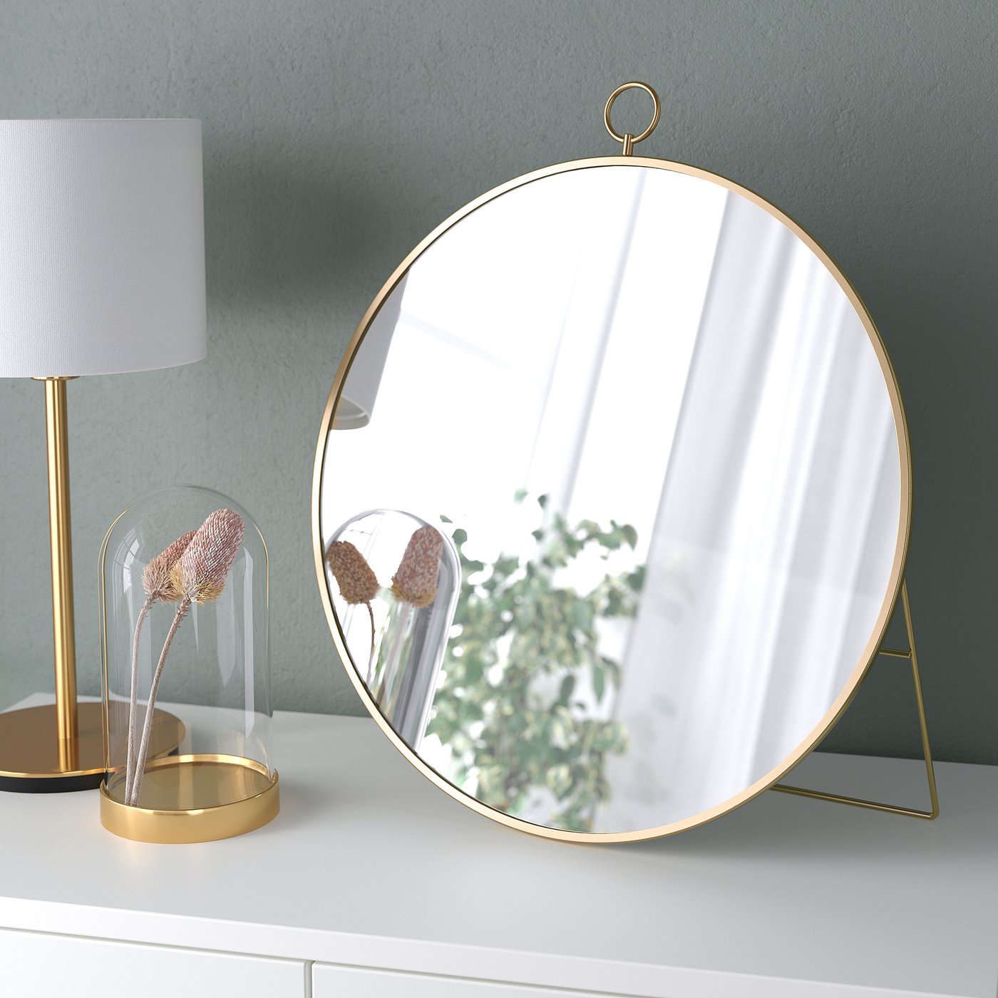 Buy Metal Frame Mirrors for Home Decor Online Qatar - IKEA