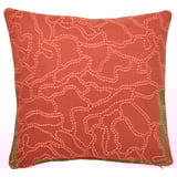 GULDFLY Cushion cover, orange-red/orange, 50x50 cm