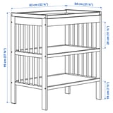 GULLIVER Changing table, white
