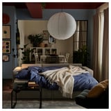 GULLSUDARE Pendant lamp shade, white/handmade, 70 cm