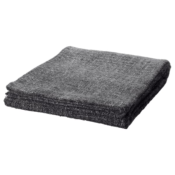 Gurli Throw Grey Black Ikea