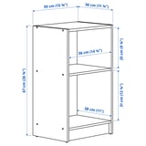 GURSKEN Bedroom furniture, set of 4, light beige, 140x200 cm