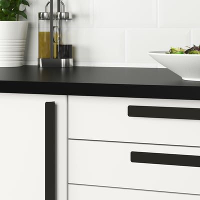 HACKÅS Handle, anthracite, 300 mm