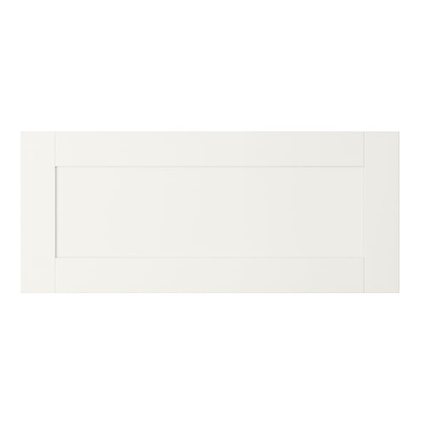 HANVIKEN Drawer front, white, 60x26 cm