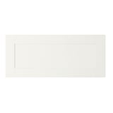 HANVIKEN Drawer front, white, 60x26 cm