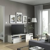 HANVIKEN Drawer front, white, 60x26 cm