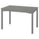 HAUGA Table, grey/birch veneer, 118x74 cm