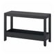 HAVSTA Console table, black, 100x35x63 cm