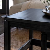 HAVSTA Nest of tables, set of 2, black