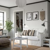 HAVSTA Nest of tables, set of 2, white