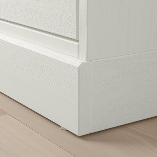 HAVSTA طاولة تلفاز مع قاعدة أبيض ايكيا