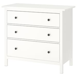 Hemnes Chest Of 3 Drawers White Ikea