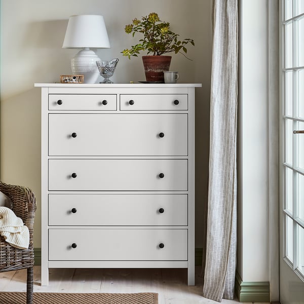 Hemnes Chest Of 6 Drawers White Ikea