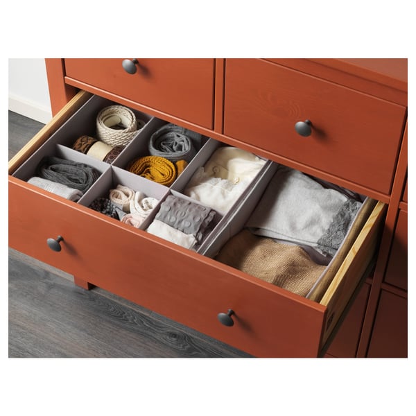 Hemnes Chest Of 8 Drawers Red Brown Ikea