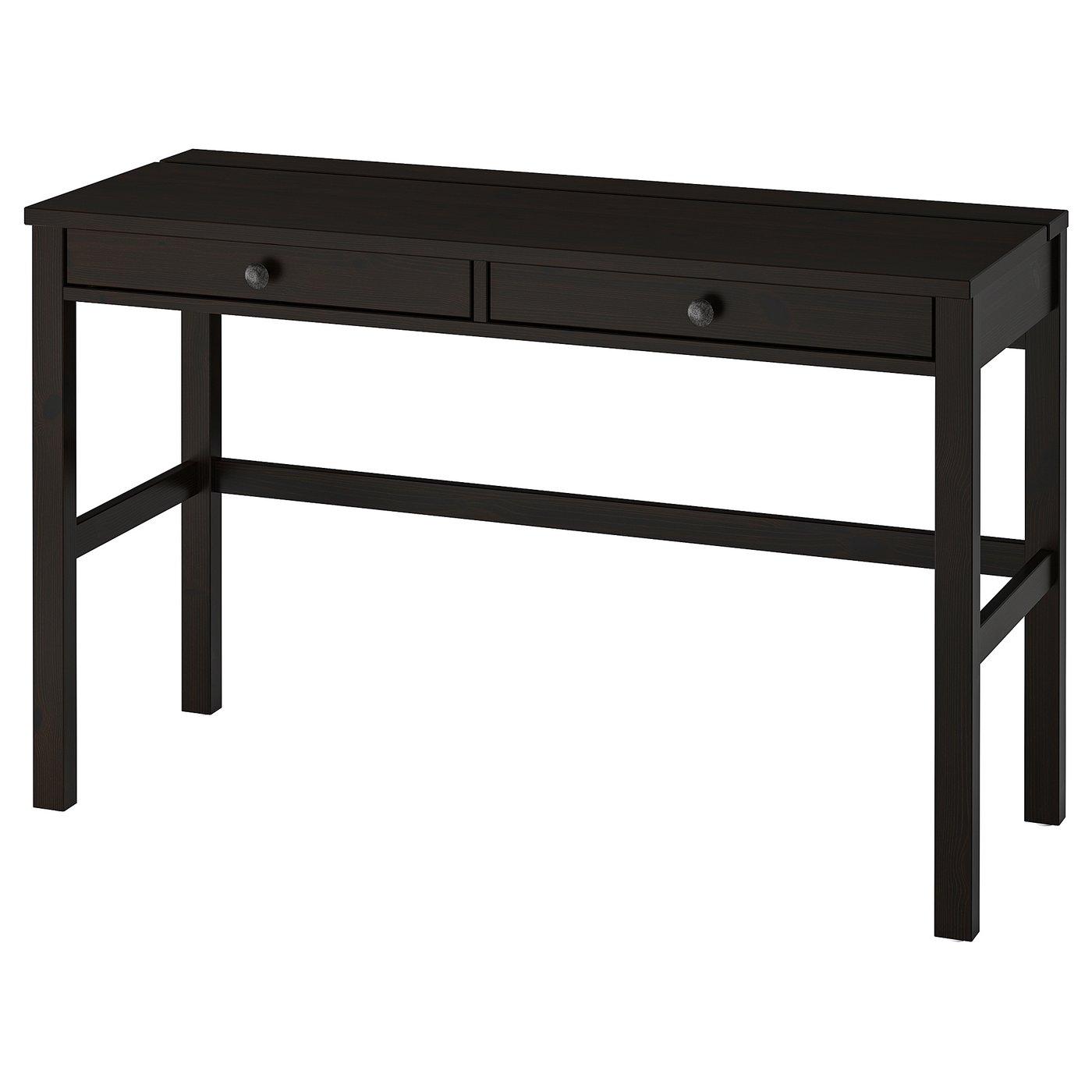 Hemnes Desk With 2 Drawers Black Brown Ikea