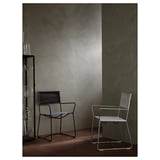 HÖGALT Chair, black/Älvsborg dark grey