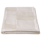 HÖSTAGILLE Tablecloth, beige, 145x240 cm