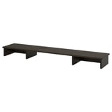 IDANÄS Add-on unit desk, brown, 152x30 cm