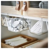 IKEA 365+ Food container, rectangular/glass, 1.8 l