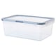 Option: IKEA 365+ Food container with lid, rectangular/plastic, 5.2 l