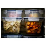 IKEA 365+ Food container with lid, rectangular/plastic, 2.0 l