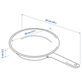 IKEA 365+ Frying pan, stainless steel, 28 cm