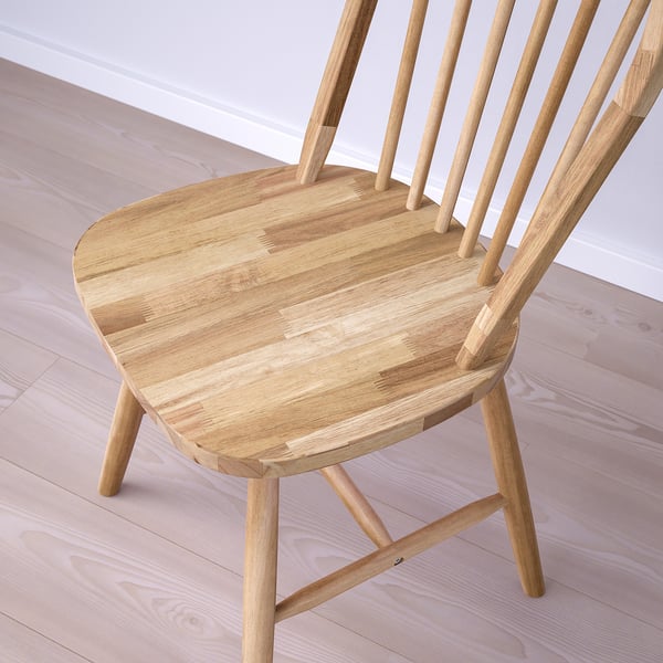 INGATORP / SKOGSTA Table and 4 chairs, black/acacia, 155/215 cm