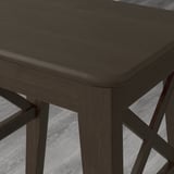 INGOLF Stool, brown-black