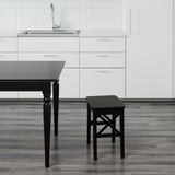 INGOLF Stool, brown-black