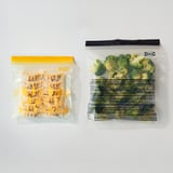 ISTAD Resealable bag, patterned black/yellow, 2.5/1.2 l