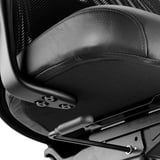 JÄRVFJÄLLET Office chair with armrests, Glose black