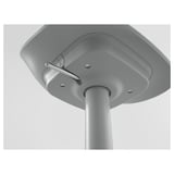 JANINGE Bar stool, grey, 76 cm