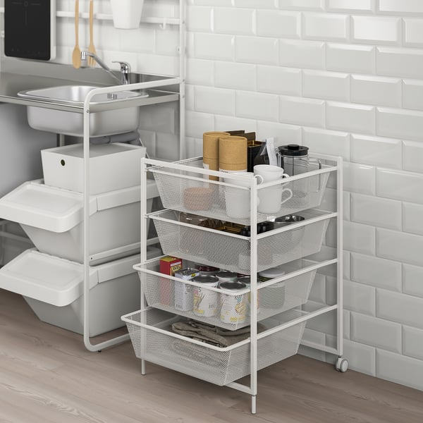 JONAXEL Storage combination, white, 50x51x73 cm