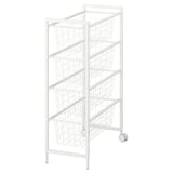 JONAXEL Storage combination, white, 25x51x73 cm