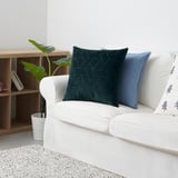KALKKRONMAL Cushion cover, dark green, 50x50 cm