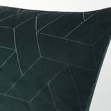 KALKKRONMAL Cushion cover, dark green, 50x50 cm