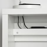 KALLAX / LOBERGET Desk and chair, white