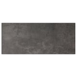 KALLVIKEN Drawer front, dark grey concrete effect, 60x26 cm