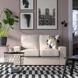 KIVIK Compact 2-seat sofa, Tresund light beige