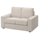 KIVIK Cover for compact 2-seat sofa, Tresund light beige