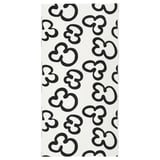 KLIPPBRÄCKA Pre-cut fabric, white/black, 150x300 cm