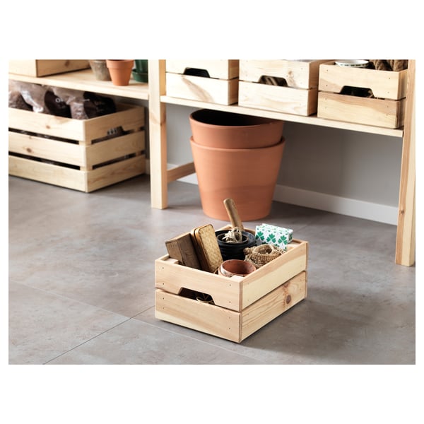 Knagglig Box Pine Ikea